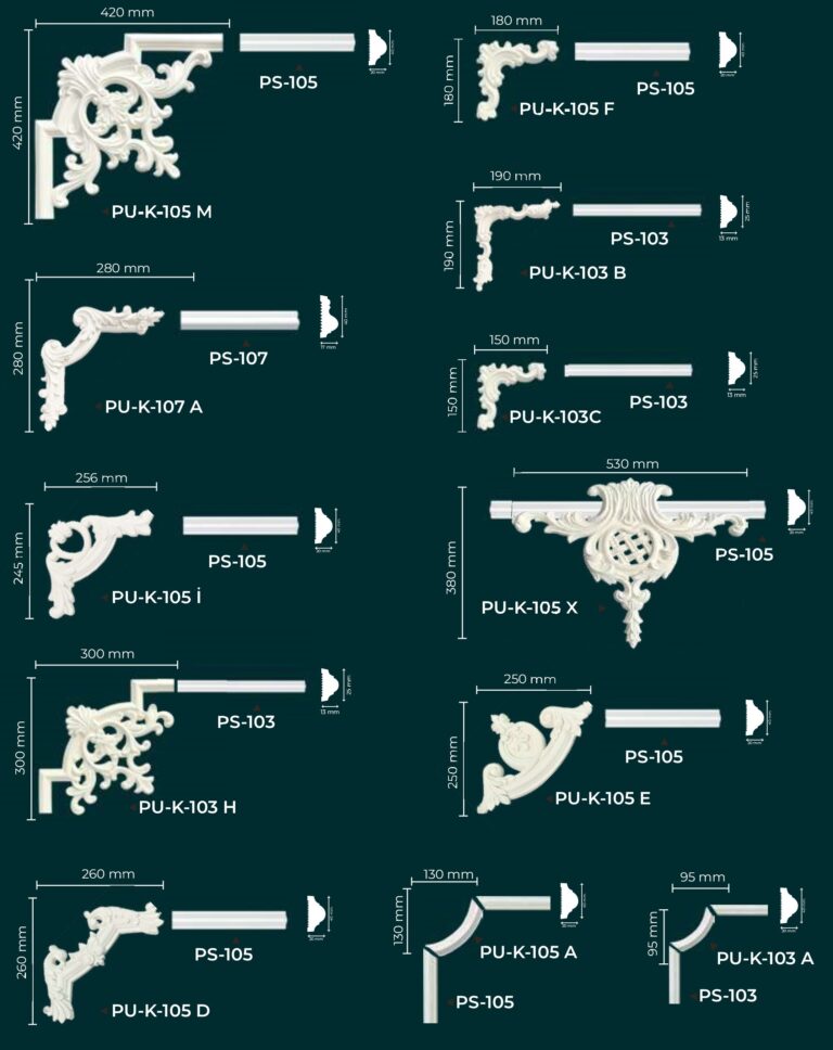 Poliüretan Köşeler